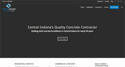 Desktop Screenshot of customconcrete.com